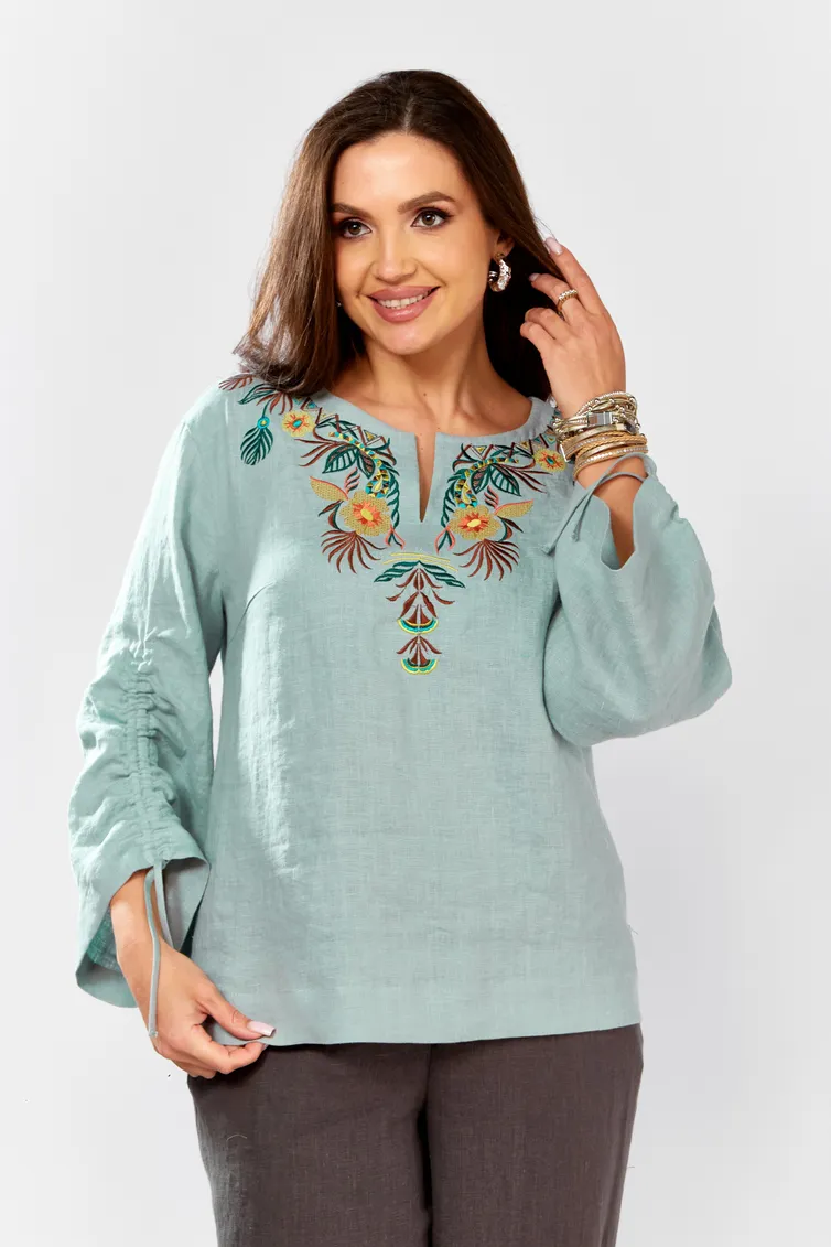 Bluzka MALI #625-074 biryuza