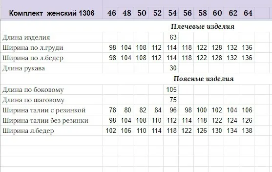 Комплект Michel Chic арт. 1306/1