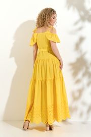 Dress Euromoda #705 zhelt