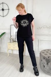 Футболка Rumoda арт. 2195 черный