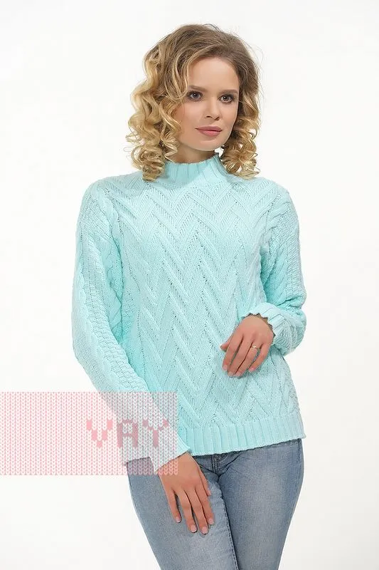 Джемперы, кардиганы, жакеты Newvay арт. 182-4672 ментол