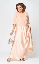 Платье Michel Chic 2186 персик