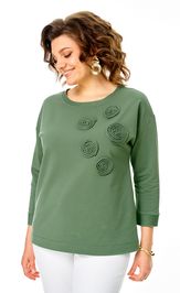 Джемпер Rumoda 2268 светло-зеленый