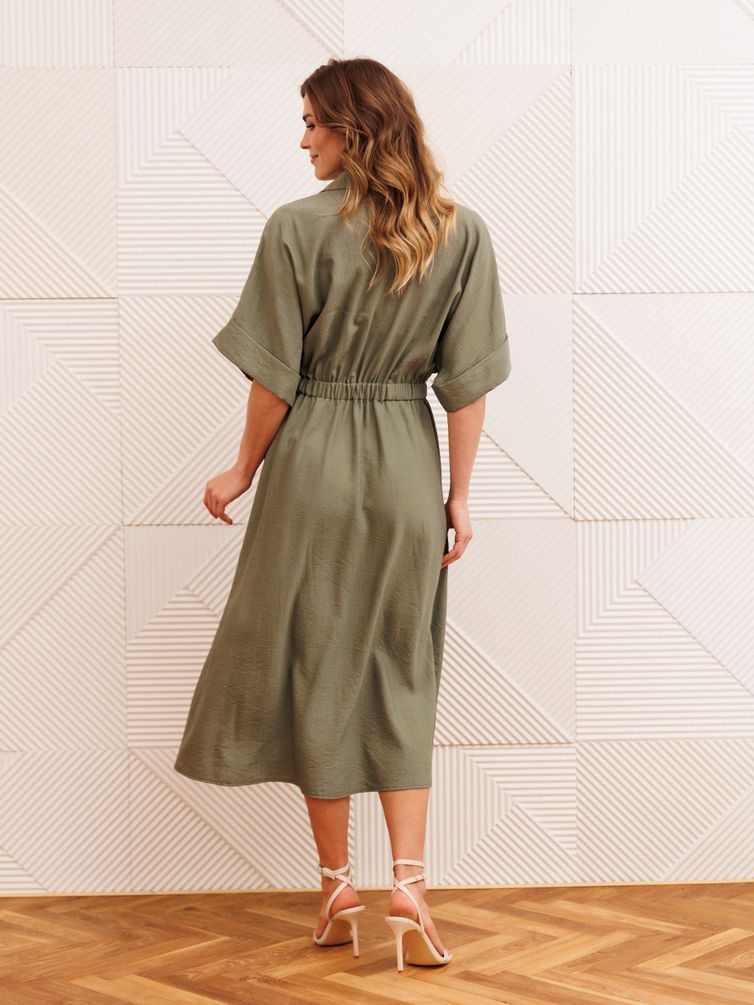 Платье GIZART арт. 5444 хаки