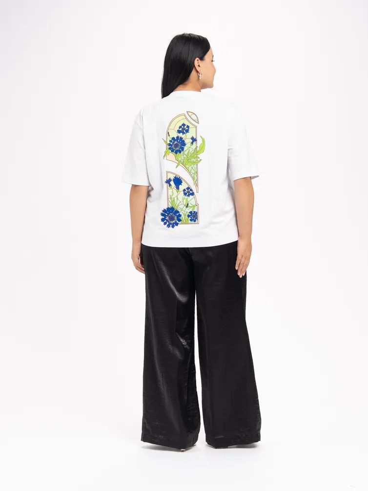 Koszulka FASHION CENTRE #X-4374/Belyj