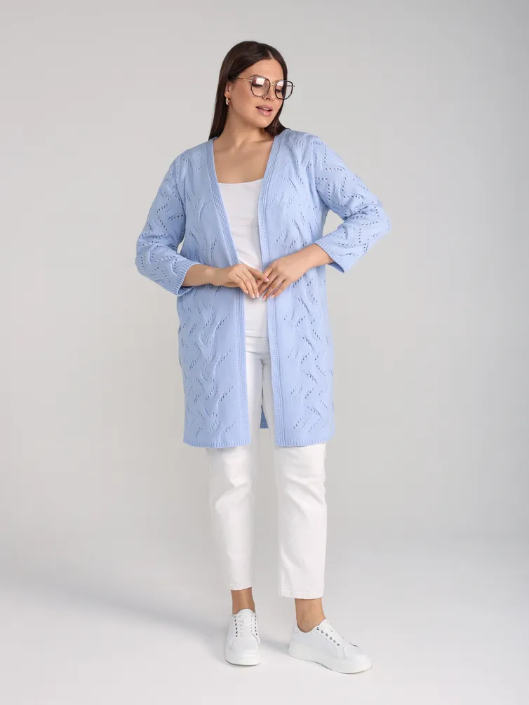 Sweter BONADI #2096 goluboj