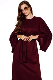 Платье Elletto Life арт. 11160 бордо
