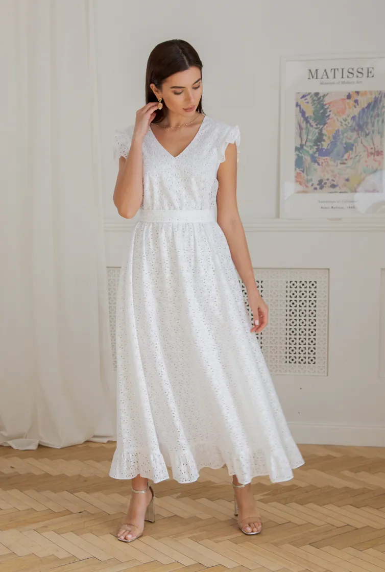 Sukienka Ladis Line #1353 bel