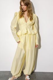 Брюки Pirs арт. 6721 желтый