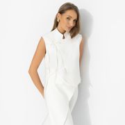 Джемперы, кардиганы, жакеты CHARUTTI арт. Прямая речь (белый)