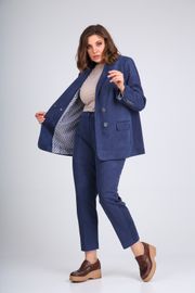 Брюки Vilena-fashion арт. 752Б синий