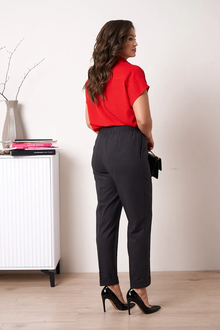 Брюки PND арт. 07160P серый