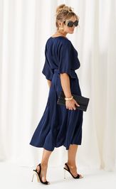 Платье Beautiful & Free 6443 синий