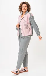 Suit Aira Style 24231 pudra