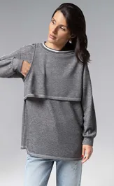Skoczek CHARUTTI Predannaya stilyu (grey, 2 v 1)