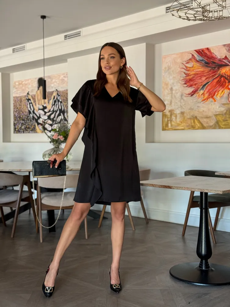 Sukienka Dilana Vip #2077 chernyj