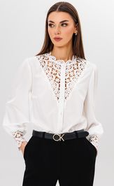 Blouse VIZAVI 728 molochnyj