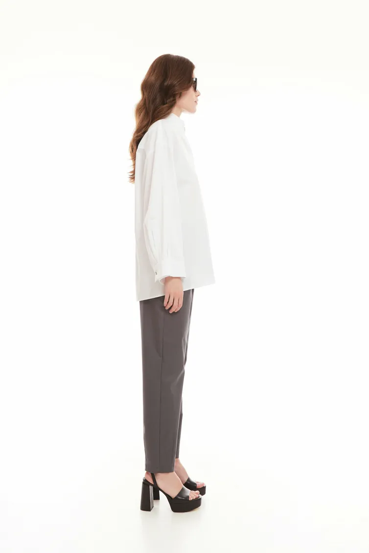 Blouse Elema #2K-1033 belyj 164