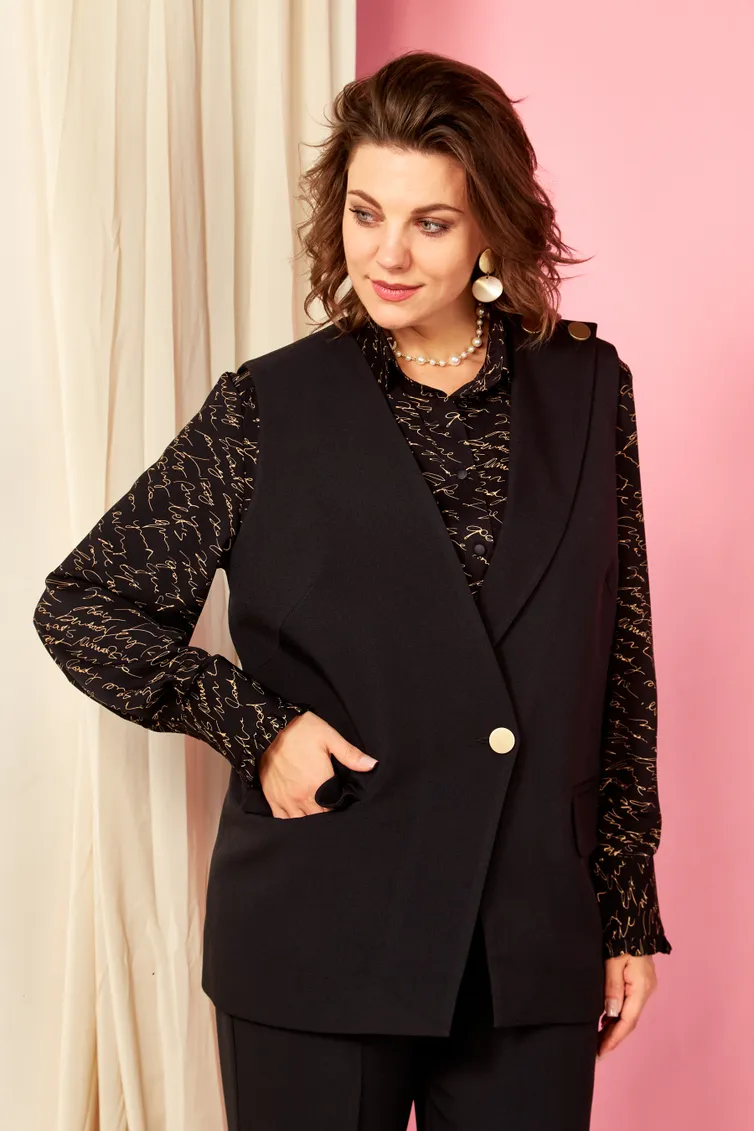 Garnitur Ava fashion #M-139 chernyj