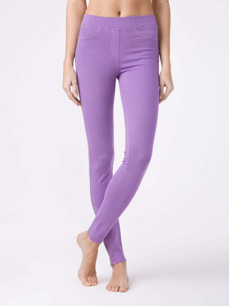 Брюки Conte Elegant арт. 18С-689ТСП purple bloom 170