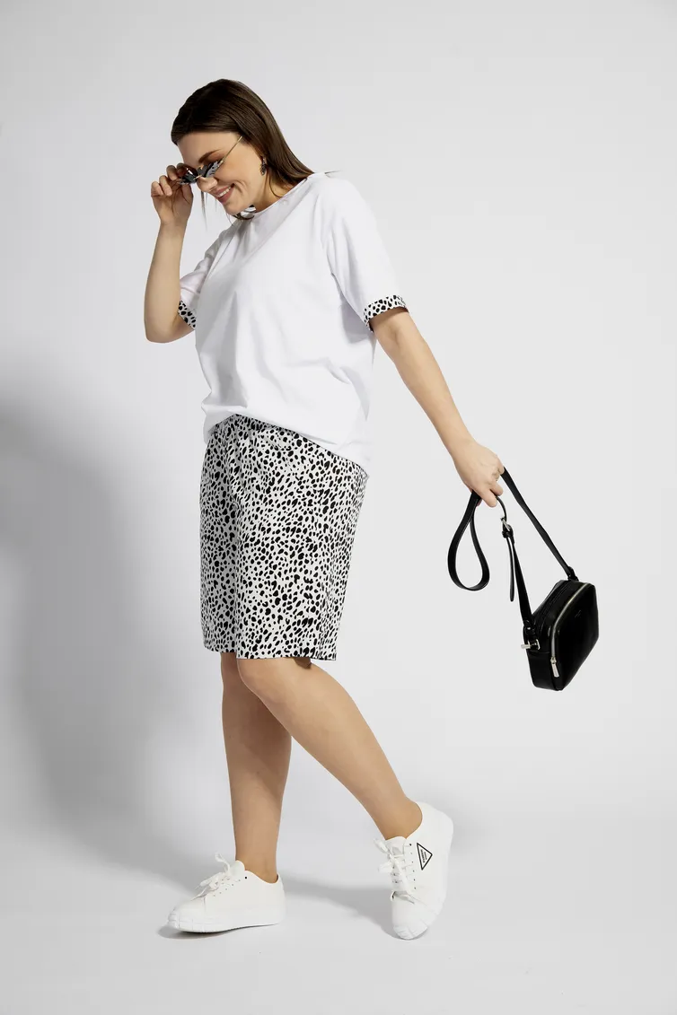 Комплект BegiModa арт. 3023 чёрно-белый