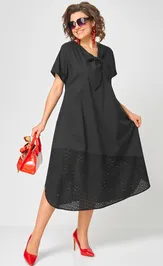 Dress EVA GRANT 7293chernyj