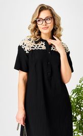 Платье Ava fashion М-193 черный