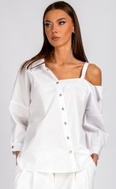 Blouse VIZAVI 726 Belyj