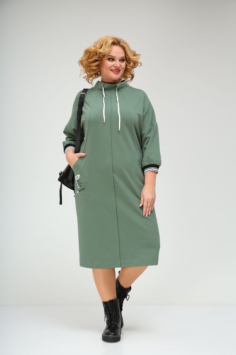 Dress Ivelta plus #1758 zel
