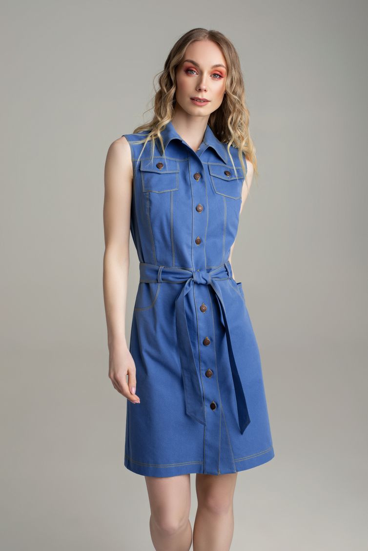 Dress MARIKA #427 indigo