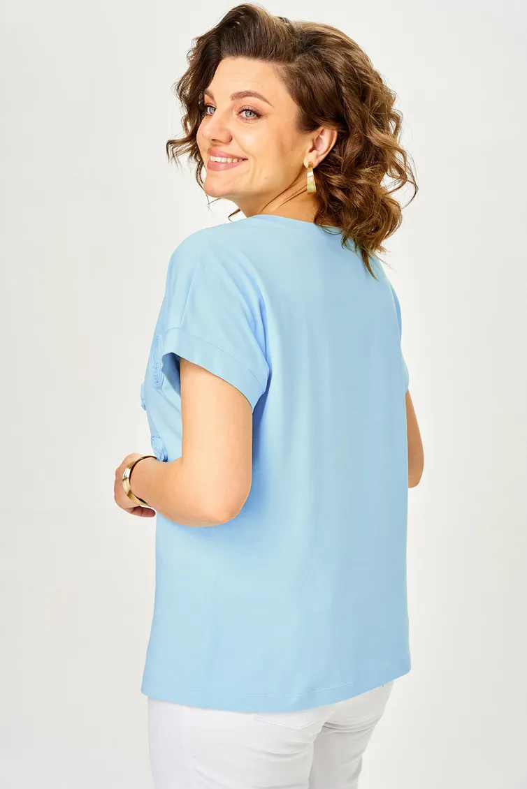 Blouson Rumoda #2288 goluboj
