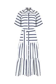 Dress Elema #5K-458 poloska/sinij 170