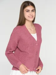 Sweter Newvay #7242-14128 t.pudra