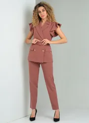 Garnitur Vilena-fashion #866 kapuchino