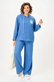 Garnitur Vilena-fashion #1178 goluboj