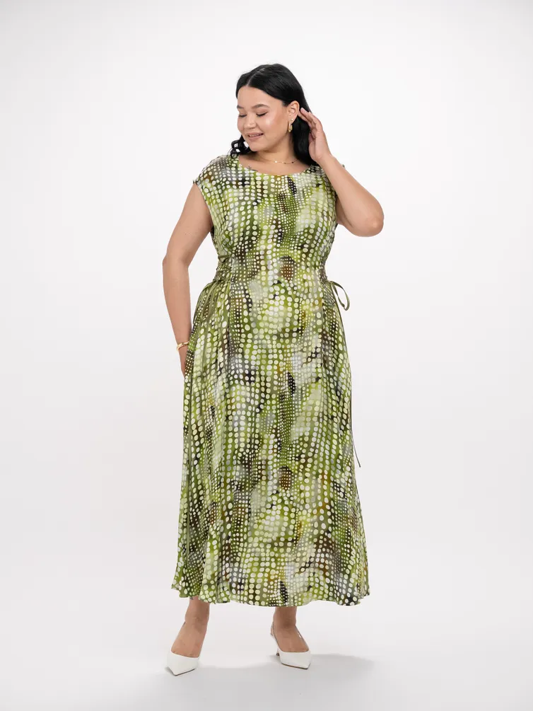 Dress FASHION CENTRE #V-4075-2/Multikolor