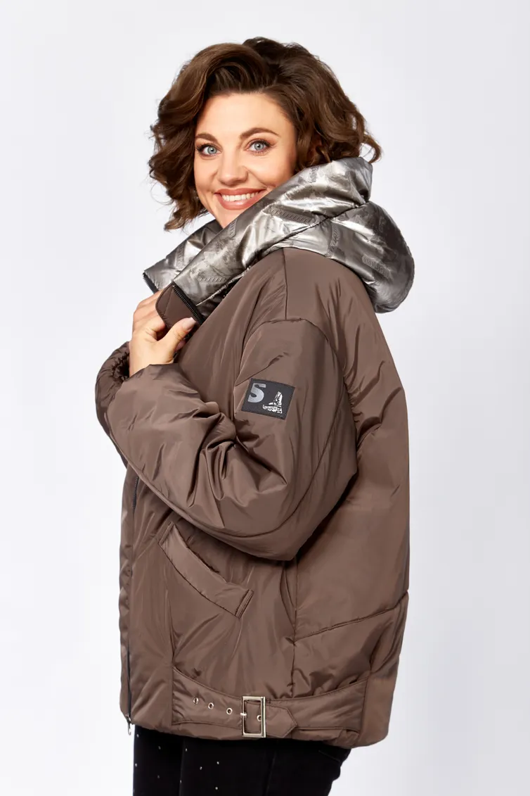 Kurtka LS #6363 shokolad