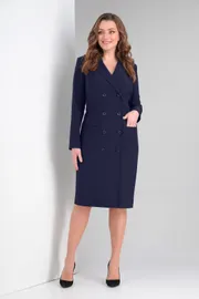 Sukienka Vilena-fashion #784 temno-sinij