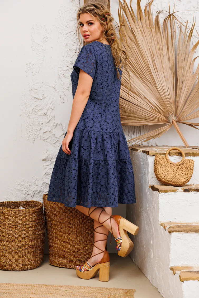 Dress Amori #9804 indigo 170