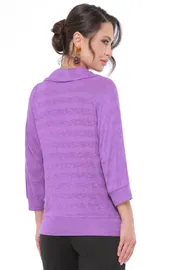 Bluzka DS Trend #B-1807-0303-05 (sirenevaya letuchaya mysh)