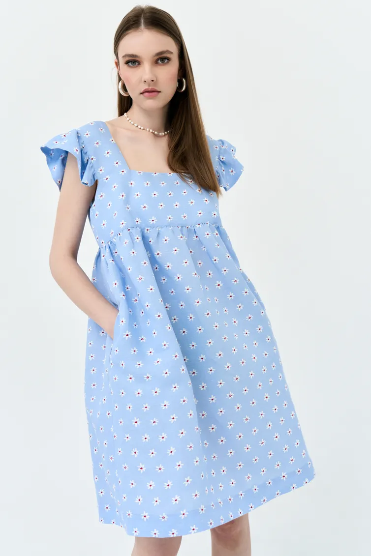 Sukienki LeNata #16410 cvety