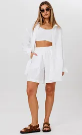 Shorts Ma Cherie 7001 belyj