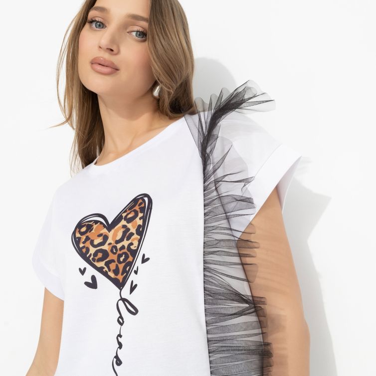 T-Shirt CHARUTTI #Gde stil, tam i ty (chuvstva)