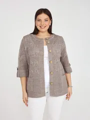 Sweter BONADI #2187 kapuchino