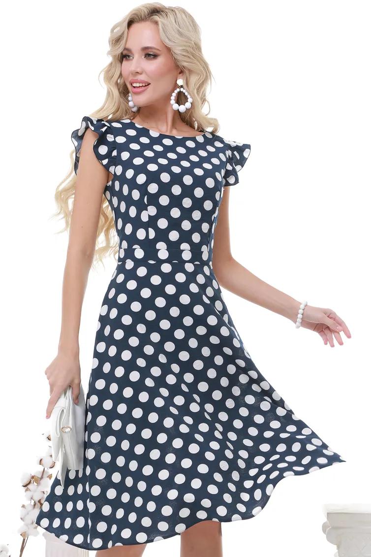 Sukienka DS Trend #P-3878-0133-01 (letnee s otkrytoj spinoj)