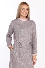 Sukienka Vilena-fashion #765 rozovyj melanzh+rozovyj