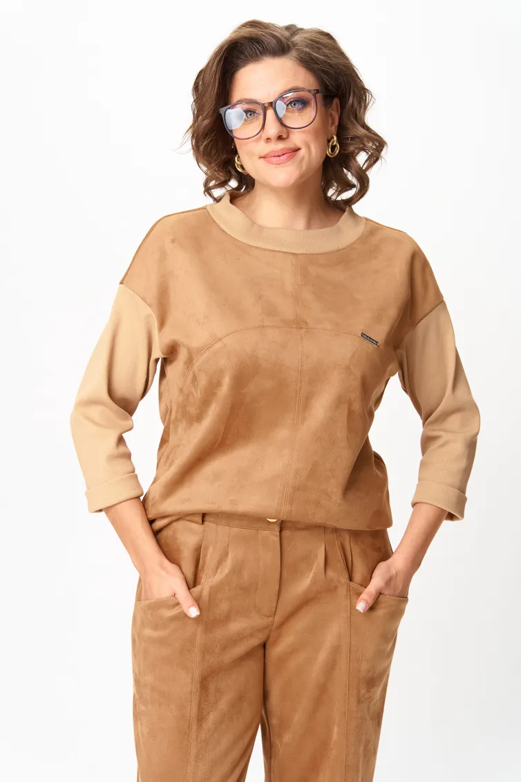Костюм Michel Chic арт. 1432 светло-коричневый