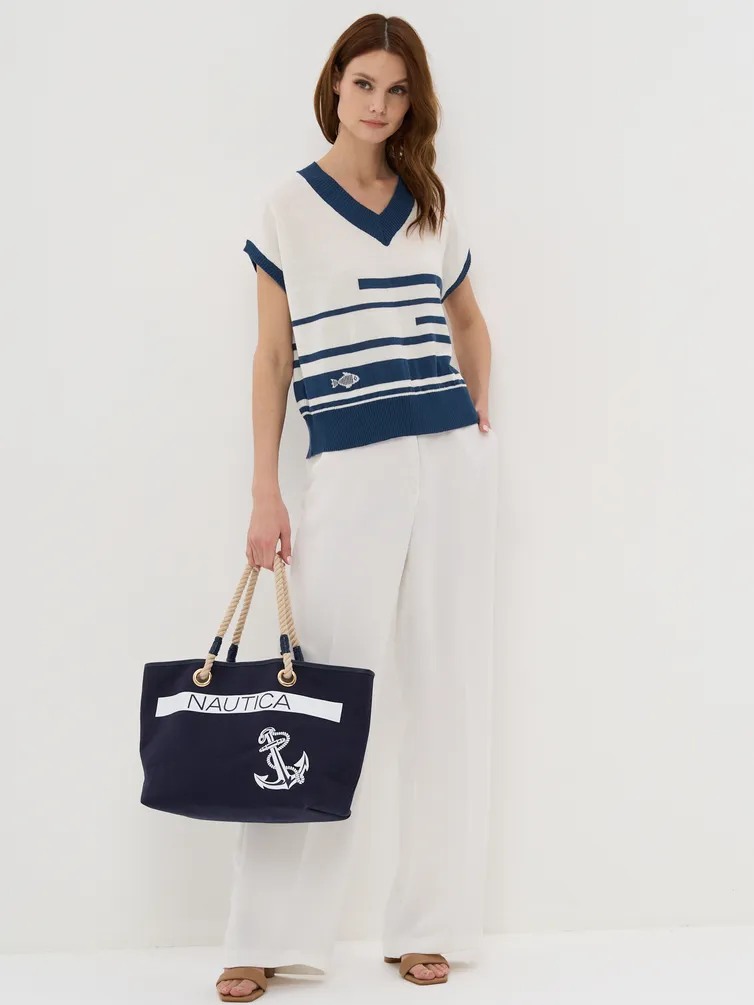 Kamizelka Newvay #7231-40247 mol/denim