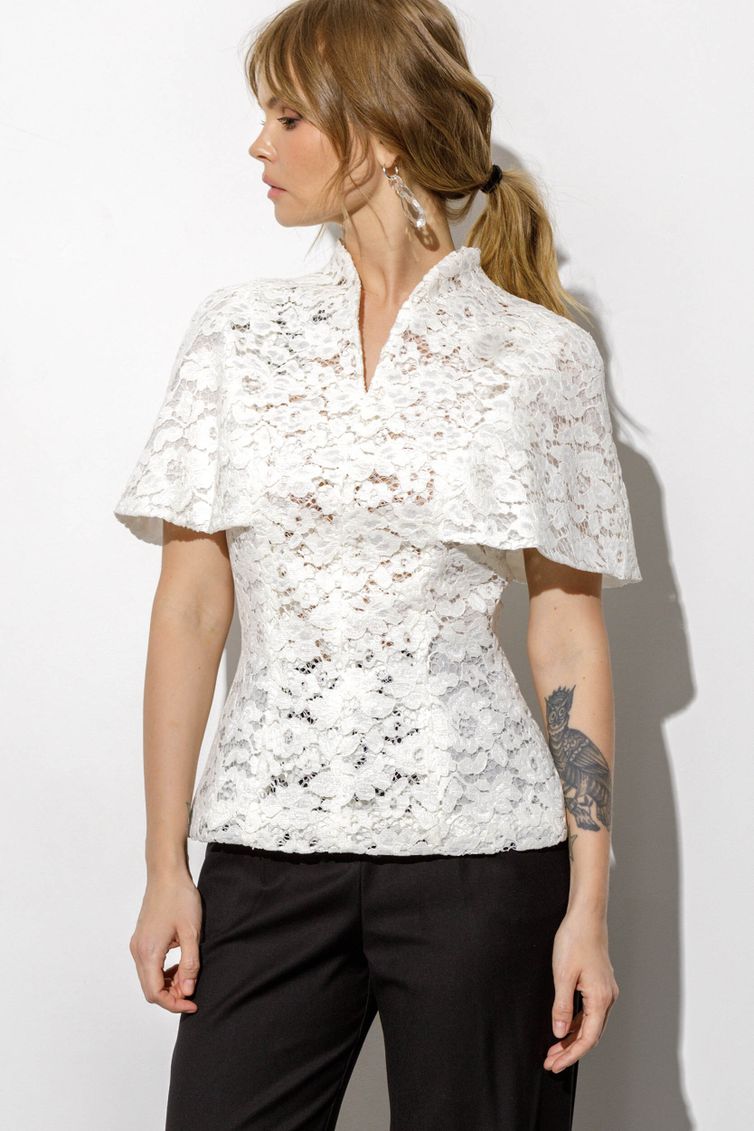 Блуза Pirs арт. 6742белый