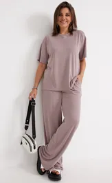 Комплект BegiModa 3096 розовый пепел